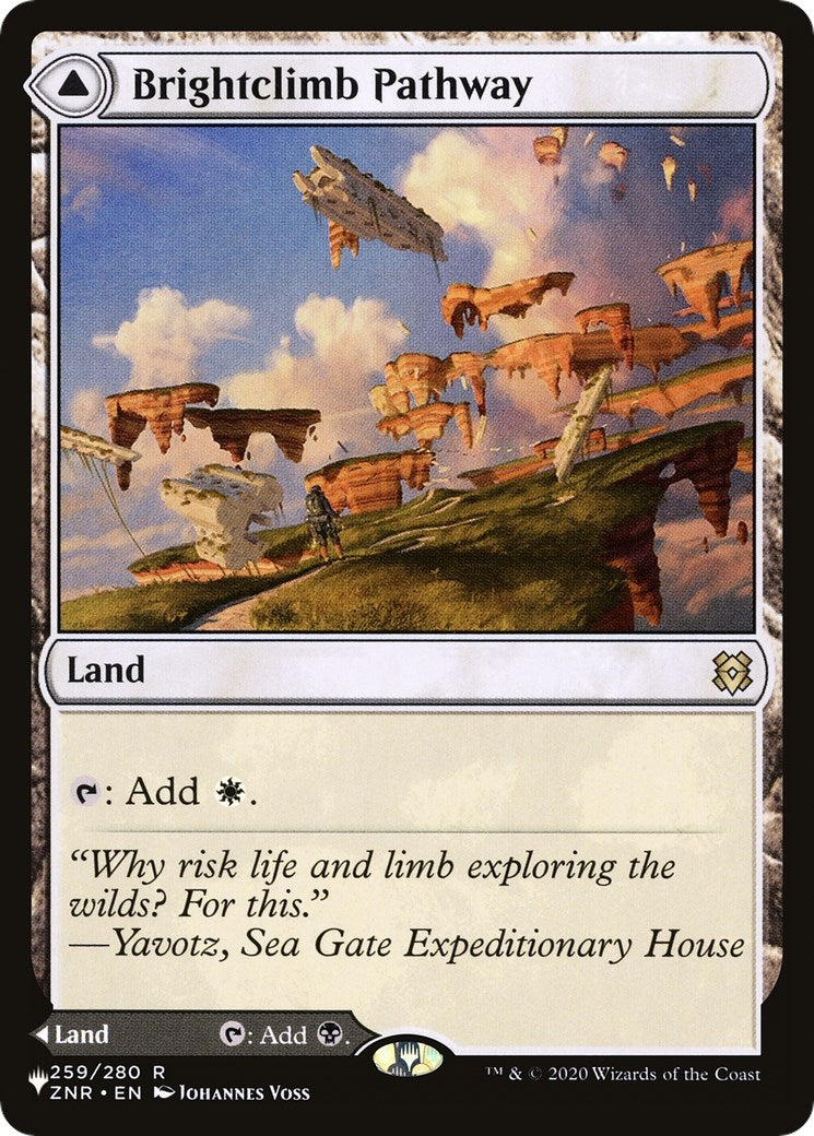 Image for Brightclimb Pathway (259) (The List Reprints) - Magic: The Gathering