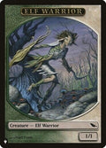 Image for Elf Warrior // Emblem - Tibalt, Cosmic Impostor Double-sided Token (12 // 21) (The List Reprints) - Magic: The Gathering