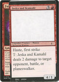 Image for Jeska and Kamahl (Un-Known Event Playtest Cards) - Magic: The Gathering