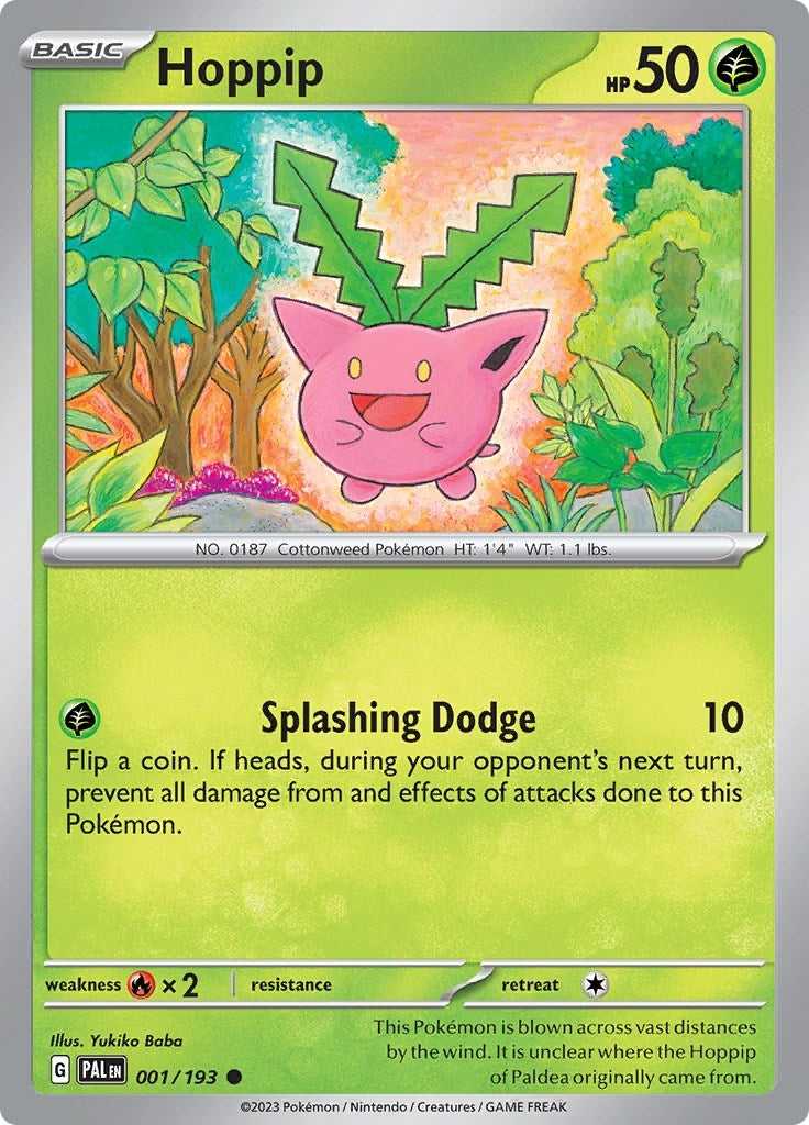 Image for Hoppip (001/193) (PAL) - Pokemon