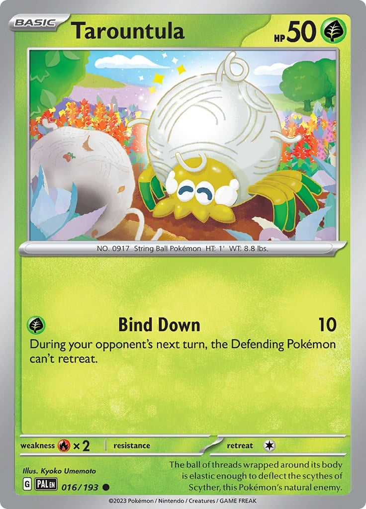 Image for Tarountula (016/193) (PAL) - Pokemon
