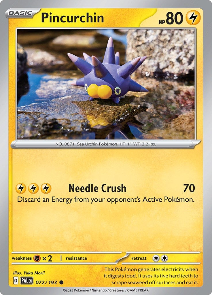 Image for Pincurchin (072/193) (PAL) - Pokemon