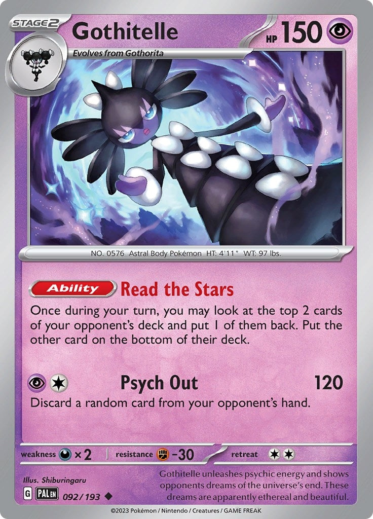 Image for Gothitelle (092/193) (PAL) - Pokemon