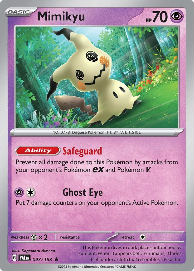 Image for Mimikyu (097/193) (PAL) - Pokemon