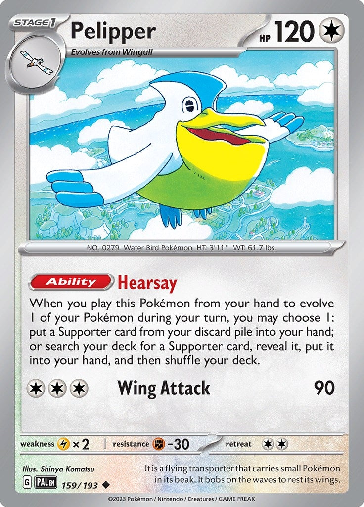 Image for Pelipper (159/193) (PAL) - Pokemon