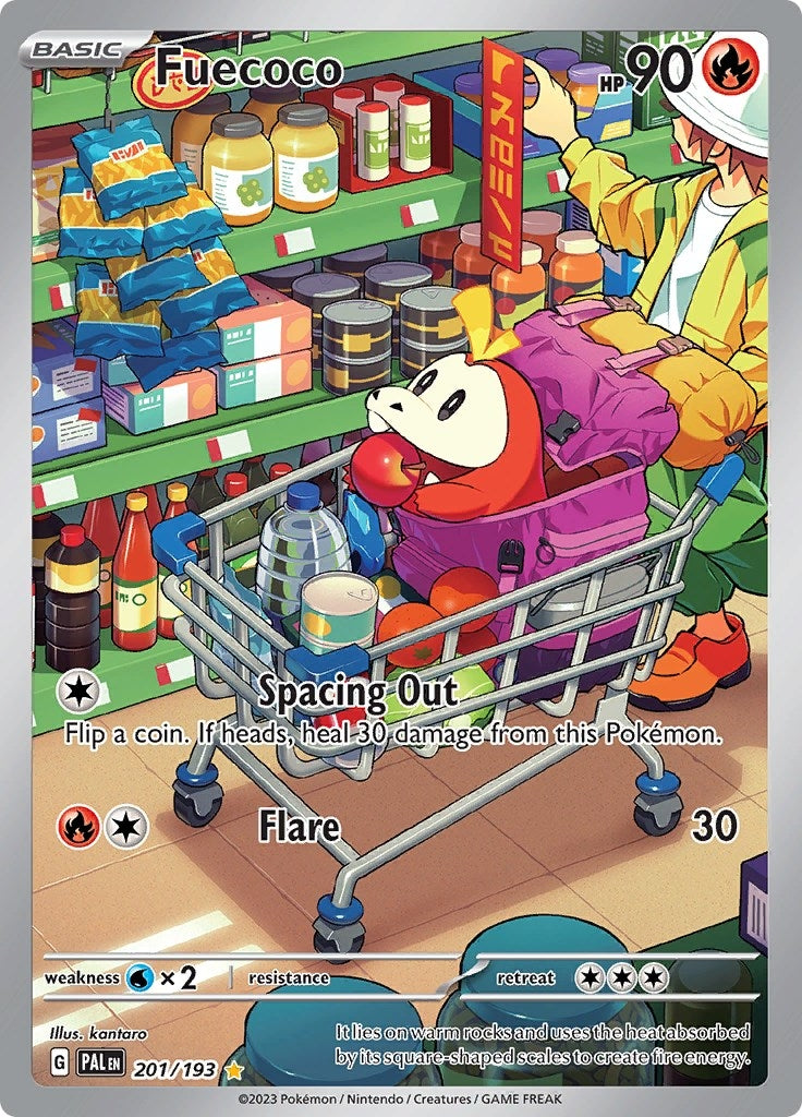 Image for Fuecoco (201/193) (PAL) - Pokemon