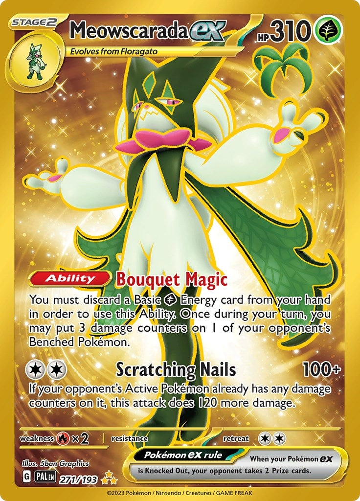 Image for Meowscarada ex (271/193) (PAL) - Pokemon