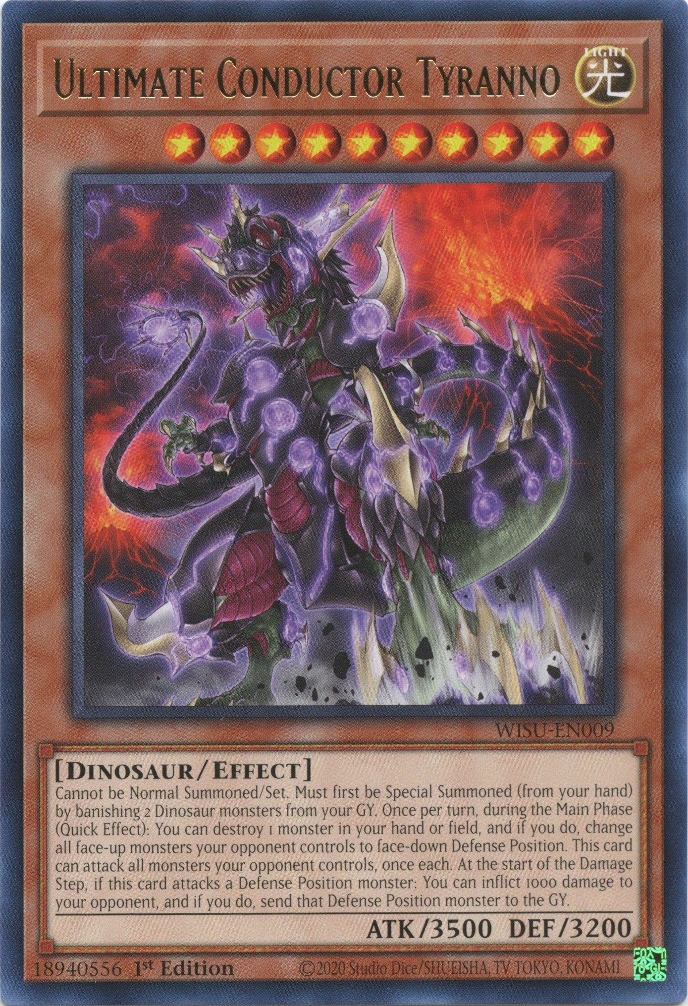 Image for Ultimate Conductor Tyranno (WISU-EN009) (WISU) - YuGiOh