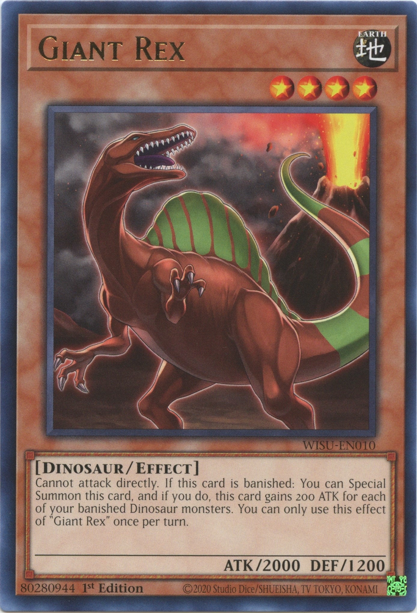 Image for Giant Rex (WISU-EN010) (WISU) - YuGiOh
