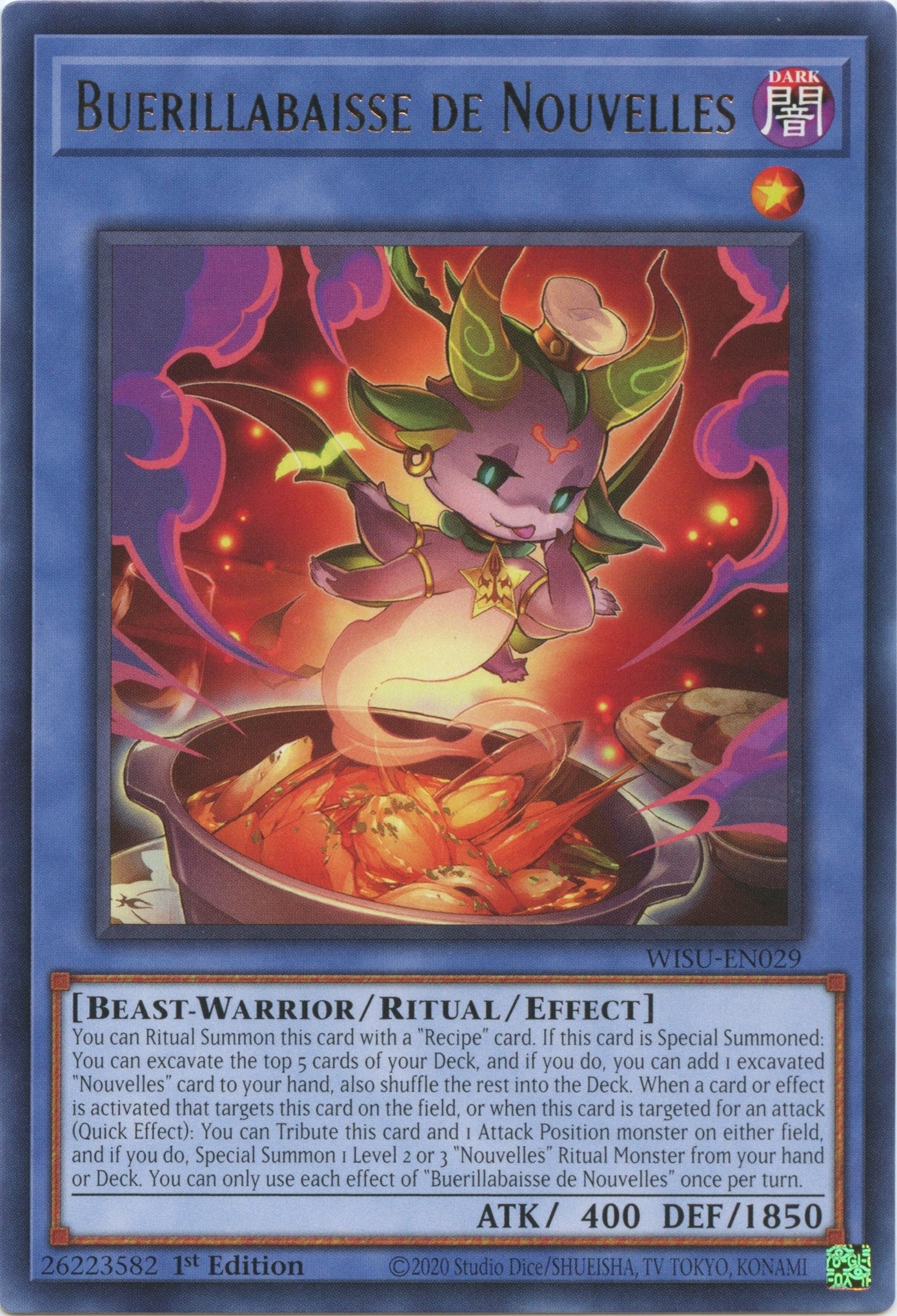Image for Buerillabaisse de Nouvelles (WISU-EN029) (WISU) - YuGiOh