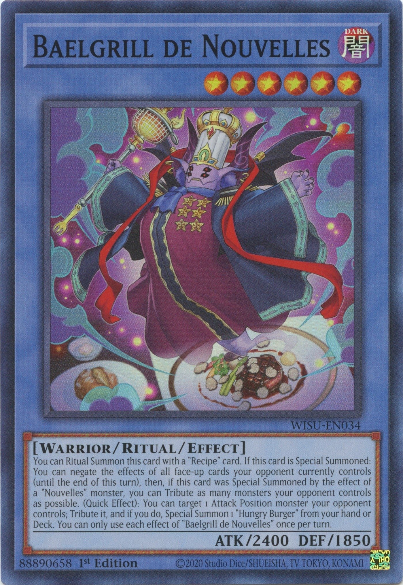 Image for Baelgrill de Nouvelles (WISU-EN034) (WISU) - YuGiOh