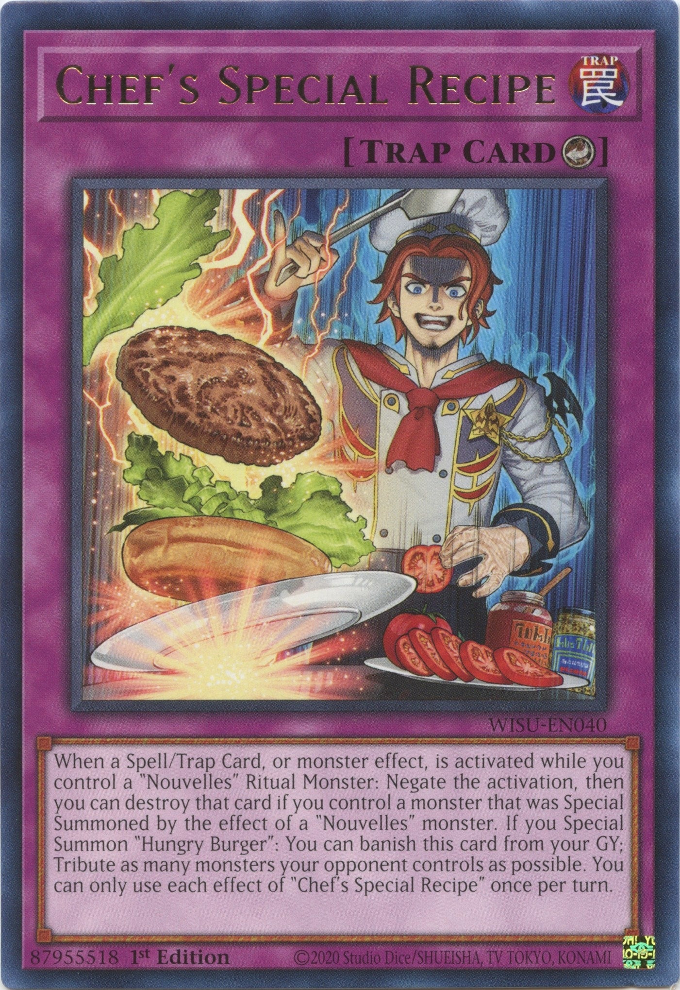 Image for Chef's Special Recipe (WISU-EN040) (WISU) - YuGiOh