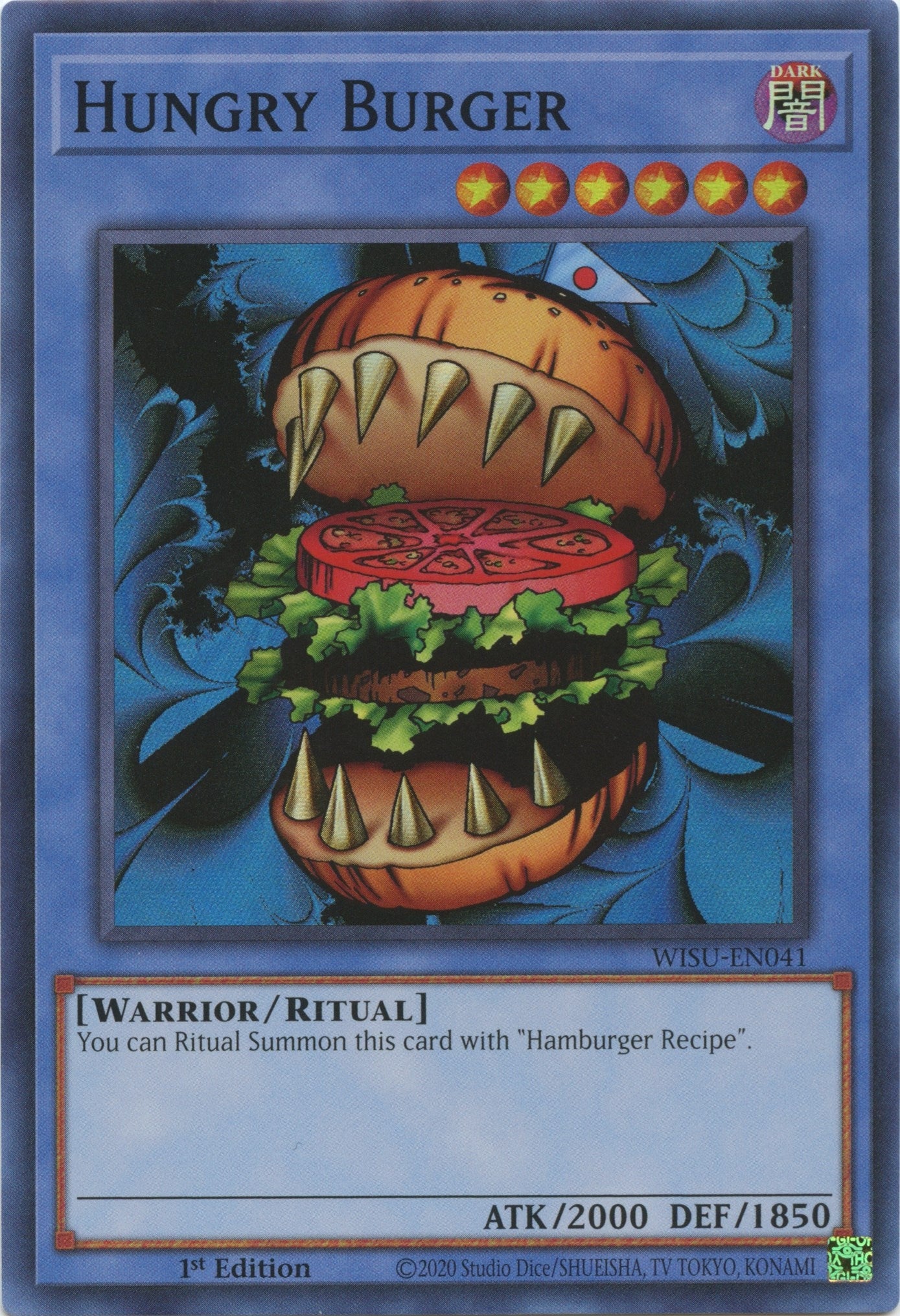 Image for Hungry Burger (WISU-EN041) (WISU) - YuGiOh