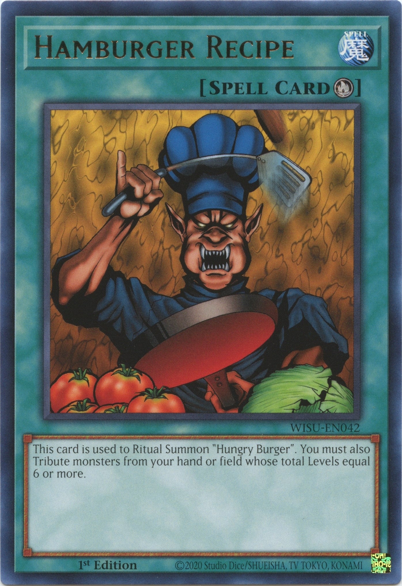 Image for Hamburger Recipe (WISU-EN042) (WISU) - YuGiOh