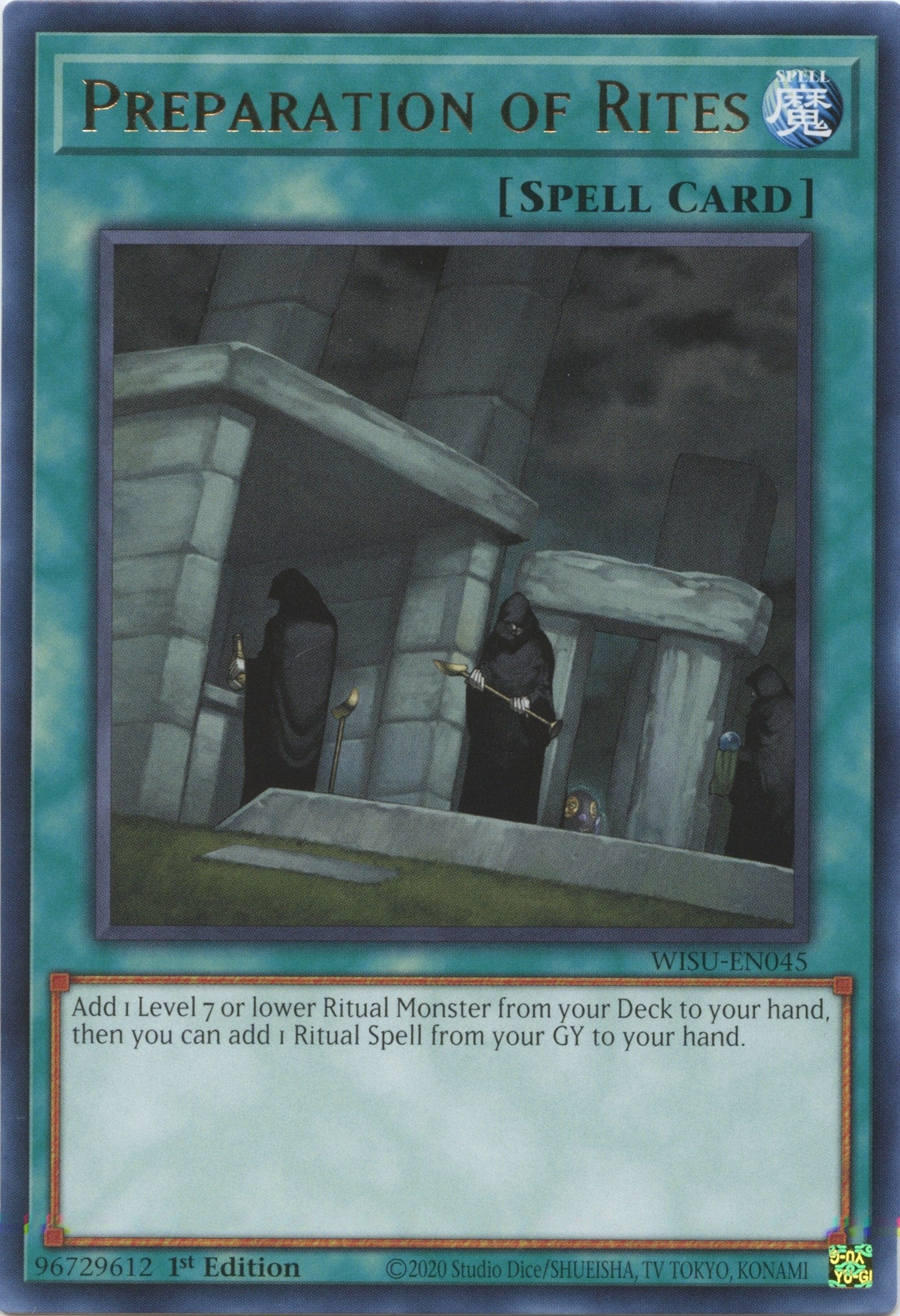 Image for Preparation of Rites (WISU-EN045) (WISU) - YuGiOh