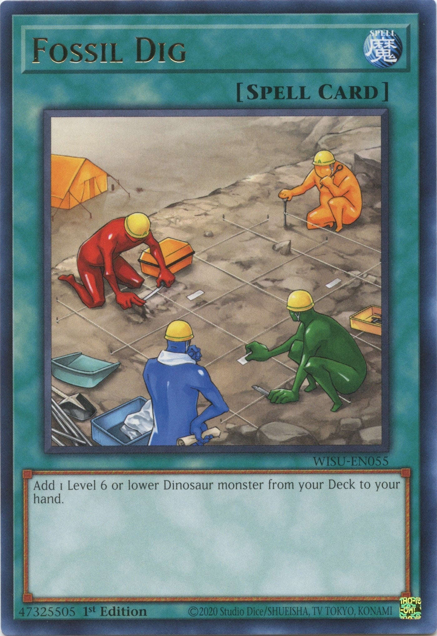 Image for Fossil Dig (WISU-EN055) (WISU) - YuGiOh