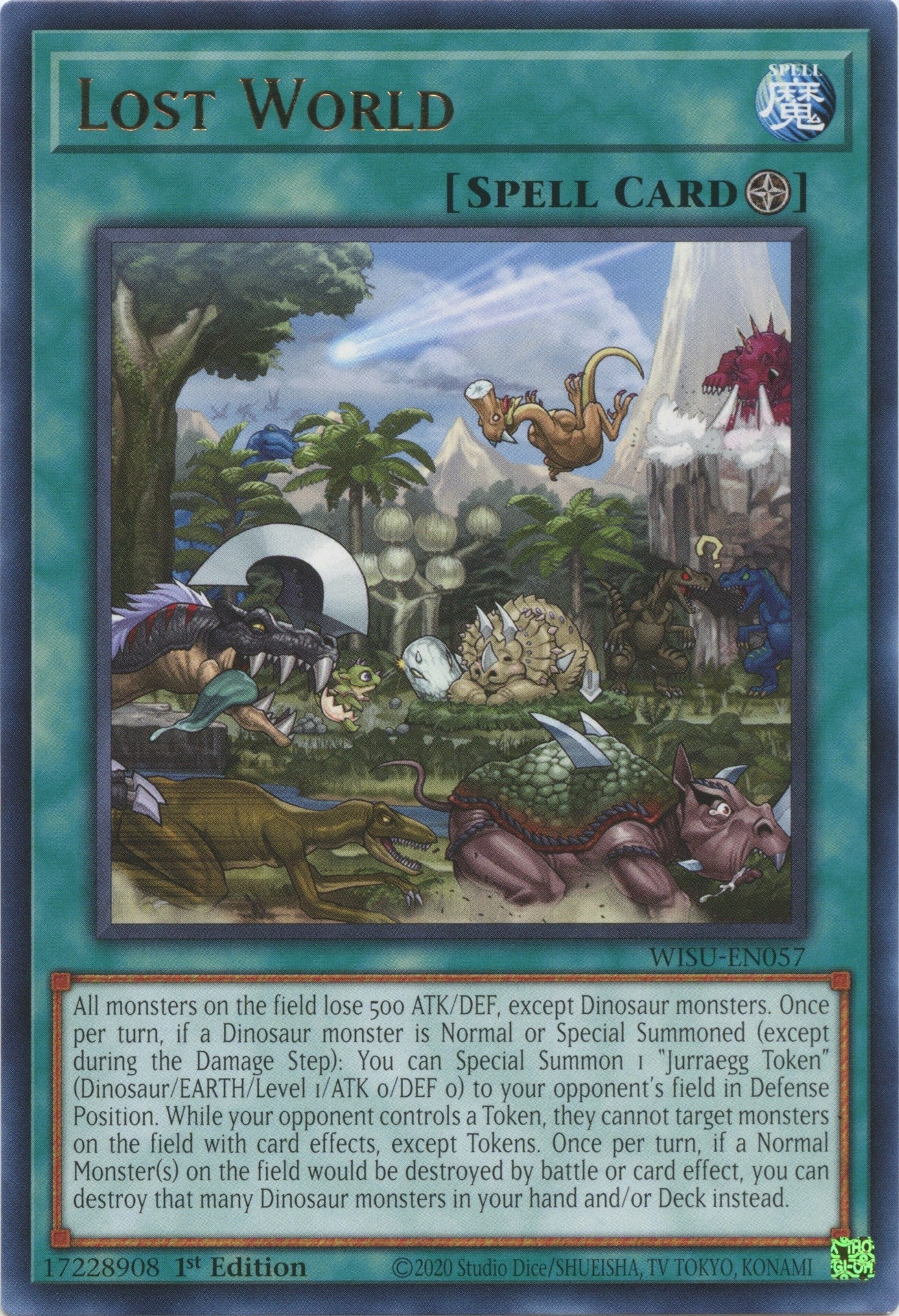 Image for Lost World (WISU-EN057) (WISU) - YuGiOh