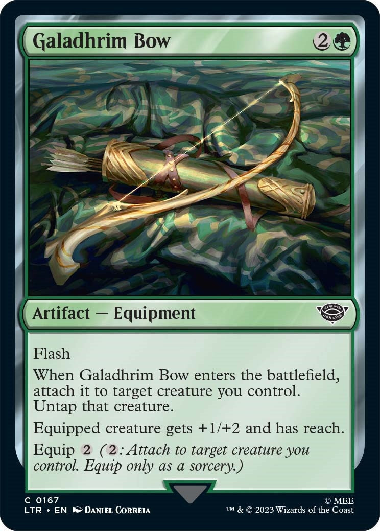 Image for Galadhrim Bow (167) (Universes Beyond: The Lord of the Rings: Tales of Middle-earth) - Magic: The Gathering