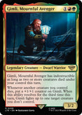 Image for Gimli, Mournful Avenger (209) (Universes Beyond: The Lord of the Rings: Tales of Middle-earth) - Magic: The Gathering