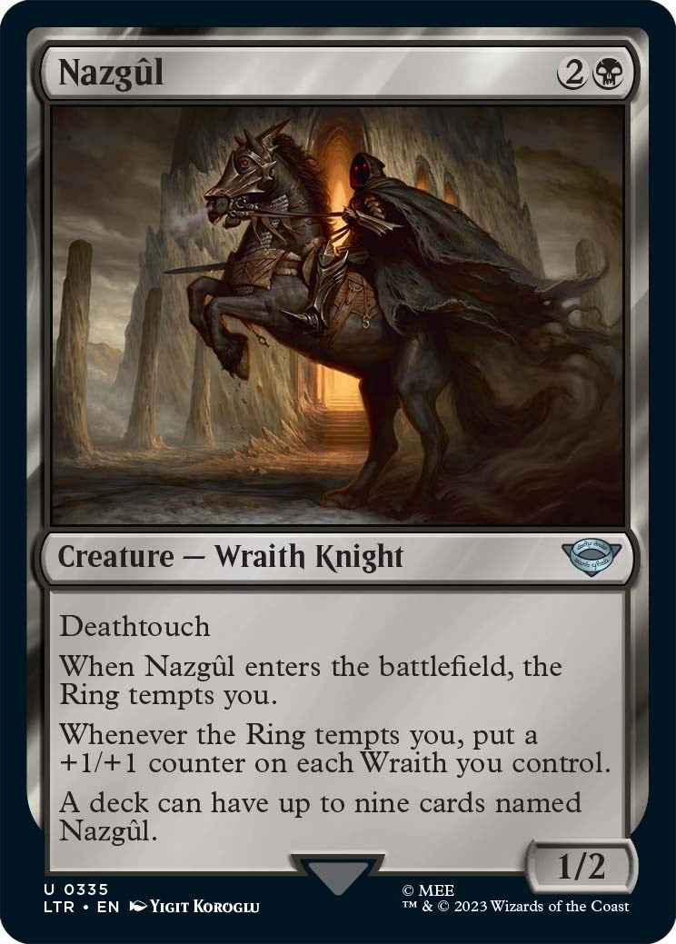 Image for Nazgul (0335) (335) (Universes Beyond: The Lord of the Rings: Tales of Middle-earth) - Magic: The Gathering