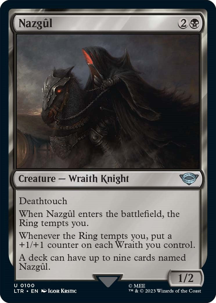 Image for Nazgul (0100) (100) (Universes Beyond: The Lord of the Rings: Tales of Middle-earth) - Magic: The Gathering