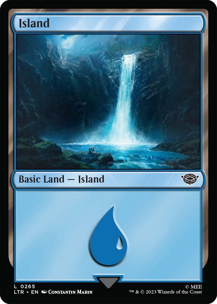 Image for Island (0265) (265) (Universes Beyond: The Lord of the Rings: Tales of Middle-earth) - Magic: The Gathering