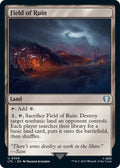 Image for Field of Ruin (308) (The Lord of the Rings: Tales of Middle-earth) - Magic: The Gathering