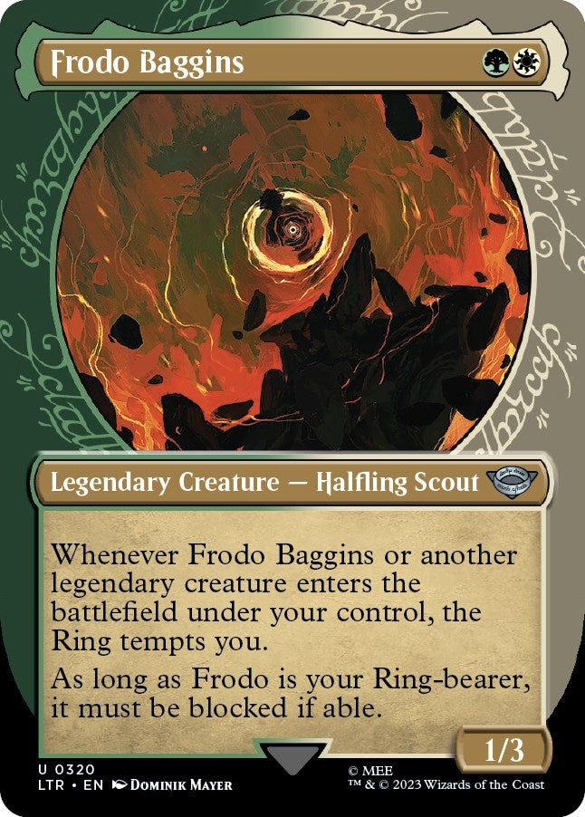 Image for Frodo Baggins (Showcase) (320) (Universes Beyond: The Lord of the Rings: Tales of Middle-earth) - Magic: The Gathering