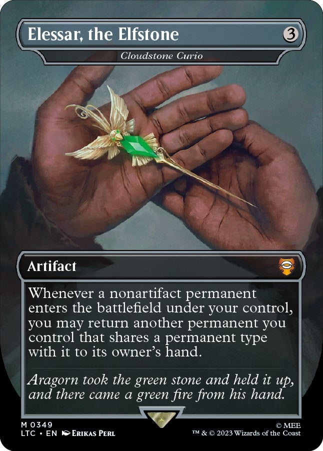 Image for Elessar, the Elfstone - Cloudstone Curio (349) (The Lord of the Rings: Tales of Middle-earth) - Magic: The Gathering