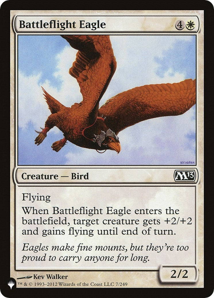 Image for Battleflight Eagle (7/249) (The List Reprints) - Magic: The Gathering