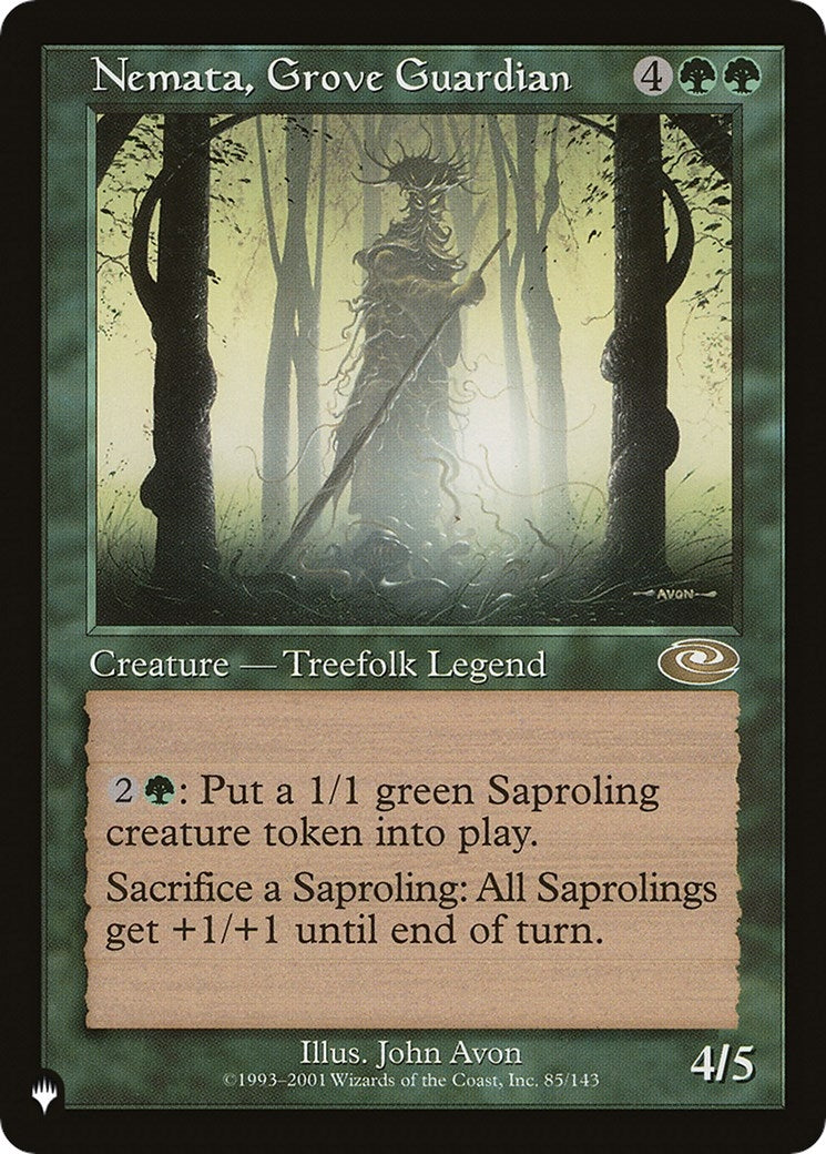 Image for Nemata, Grove Guardian (85/143) (The List Reprints) - Magic: The Gathering