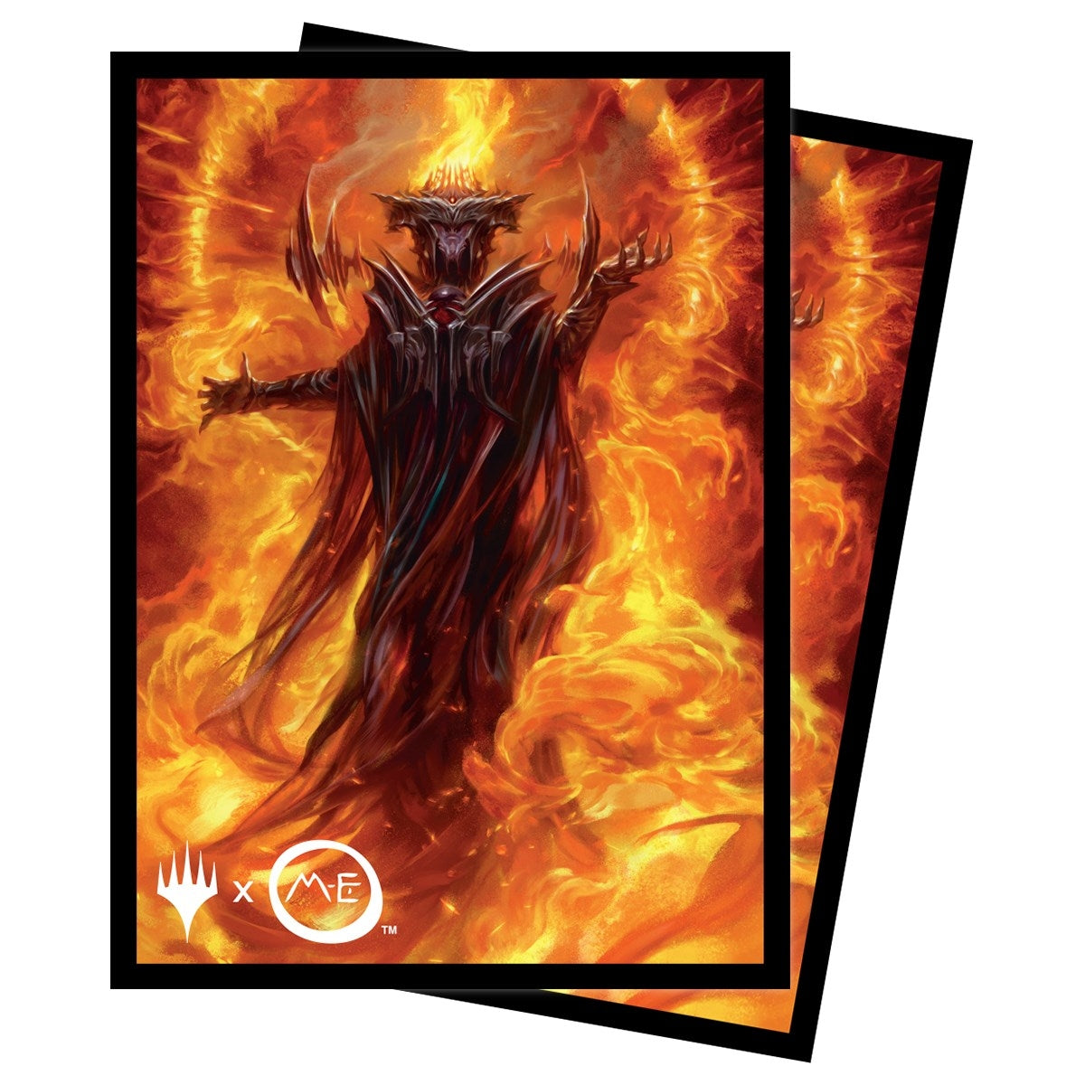 Image for The Lord of the Rings: Tales of Middle-earth Sauron (V2) Standard Deck Protector sleeves for Magic (100-pack) - Card Sleeves