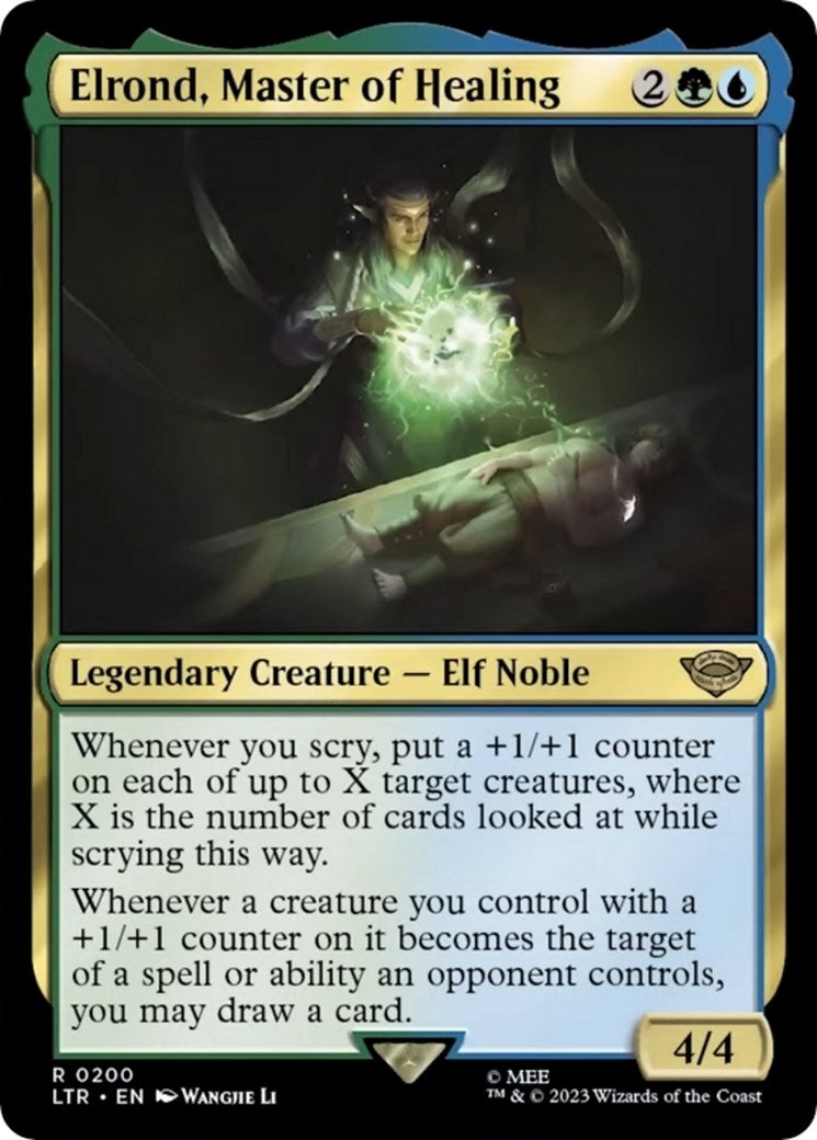 Image for Elrond, Master of Healing (200) (Universes Beyond: The Lord of the Rings: Tales of Middle-earth) - Magic: The Gathering