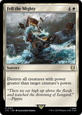Image for Fell the Mighty (167) (The Lord of the Rings: Tales of Middle-earth) - Magic: The Gathering