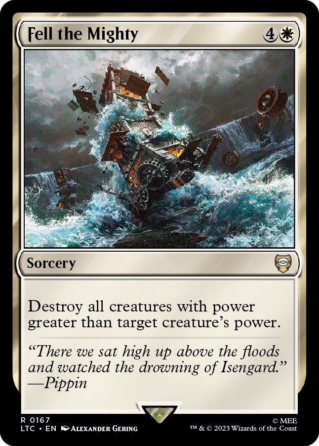 Image for Fell the Mighty (167) (The Lord of the Rings: Tales of Middle-earth) - Magic: The Gathering