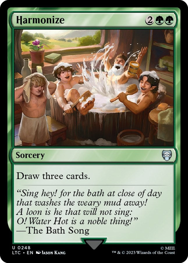 Image for Harmonize (248) (The Lord of the Rings: Tales of Middle-earth) - Magic: The Gathering