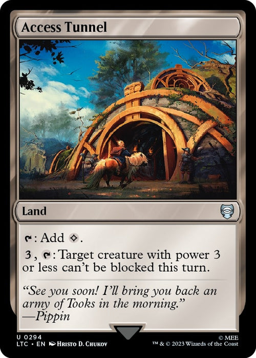Image for Access Tunnel (294) (The Lord of the Rings: Tales of Middle-earth) - Magic: The Gathering