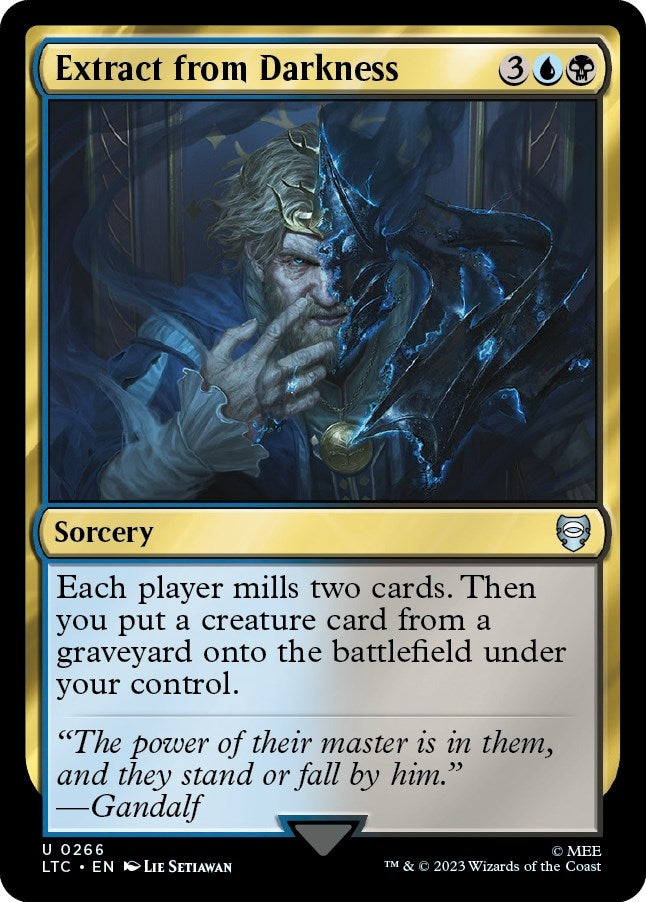 Image for Extract from Darkness (266) (The Lord of the Rings: Tales of Middle-earth) - Magic: The Gathering