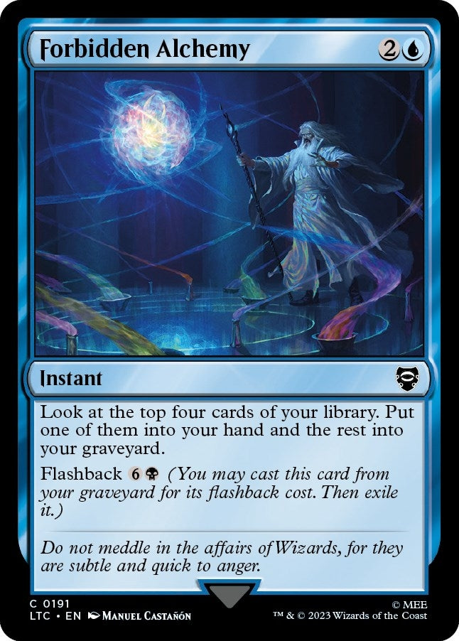 Image for Forbidden Alchemy (191) (The Lord of the Rings: Tales of Middle-earth) - Magic: The Gathering