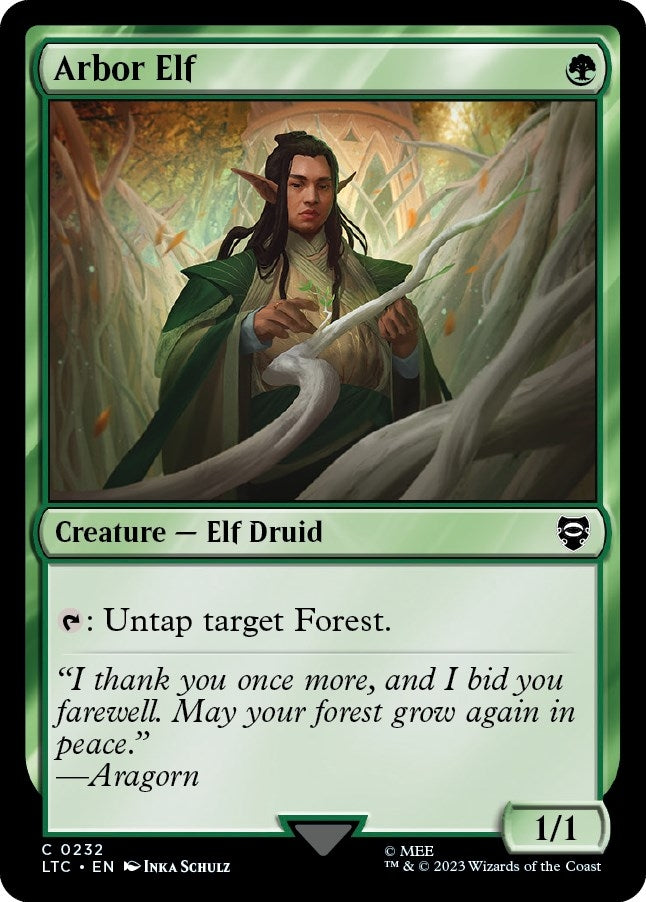 Image for Arbor Elf (232) (The Lord of the Rings: Tales of Middle-earth) - Magic: The Gathering