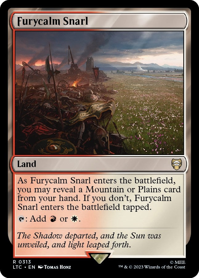 Image for Furycalm Snarl (313) (The Lord of the Rings: Tales of Middle-earth) - Magic: The Gathering