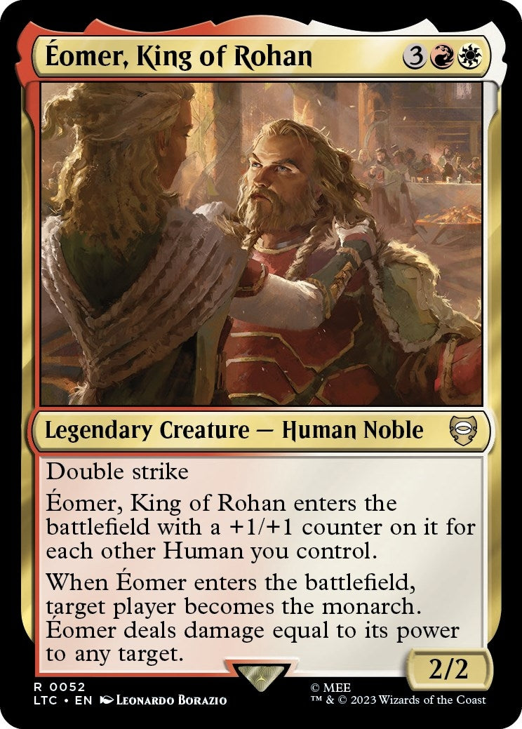 Image for Eomer, King of Rohan (52) (The Lord of the Rings: Tales of Middle-earth) - Magic: The Gathering