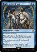 Image for Fealty to the Realm (21) (The Lord of the Rings: Tales of Middle-earth) - Magic: The Gathering