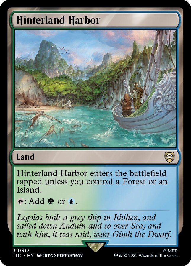 Image for Hinterland Harbor (317) (The Lord of the Rings: Tales of Middle-earth) - Magic: The Gathering