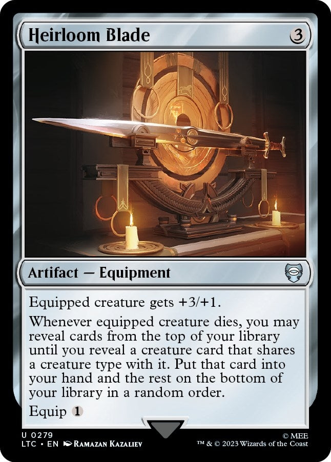 Image for Heirloom Blade (279) (The Lord of the Rings: Tales of Middle-earth) - Magic: The Gathering