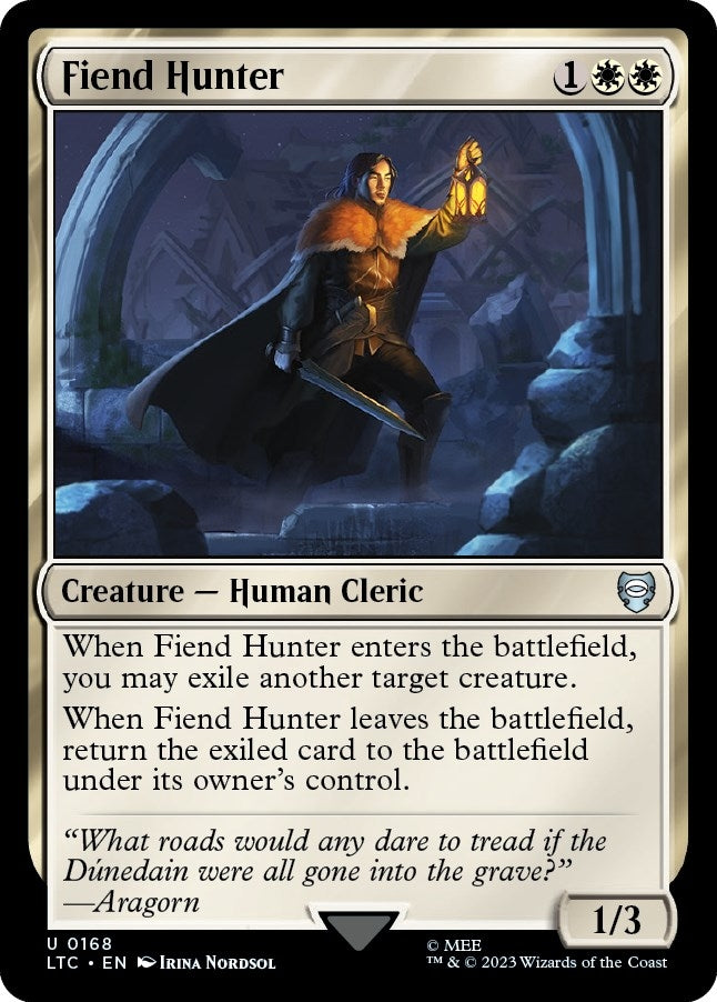 Image for Fiend Hunter (168) (The Lord of the Rings: Tales of Middle-earth) - Magic: The Gathering
