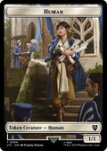 Image for Human // Human Soldier (0001) Double-Sided Token (4 // 1) (The Lord of the Rings: Tales of Middle-earth) - Magic: The Gathering