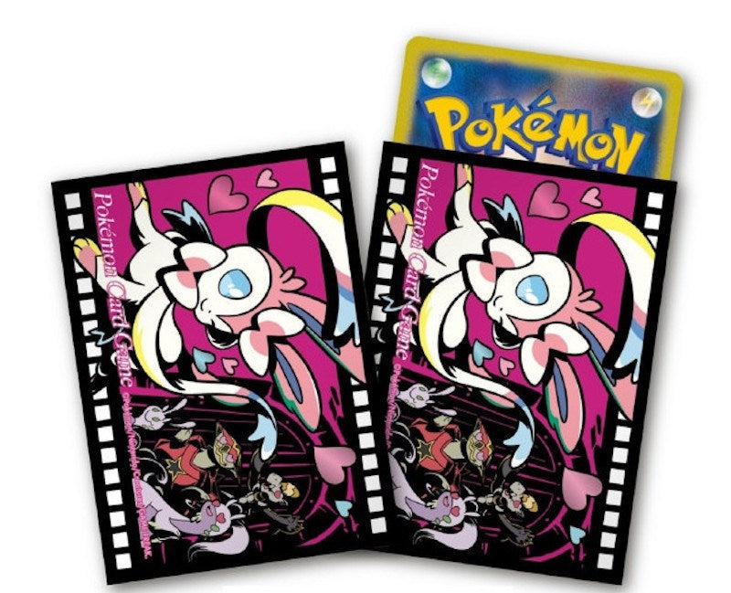 Image for Pokemon TCG: Pokemon Center Japan Exclusive Card Sleeves - Sylveon Midnight Agent: The Cinema (64-Pack) - Card Sleeves