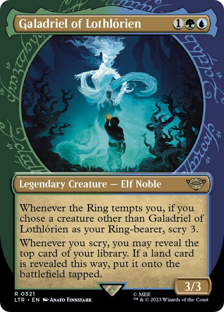 Image for Galadriel of Lothlorien (Showcase) (321) (Universes Beyond: The Lord of the Rings: Tales of Middle-earth) - Magic: The Gathering