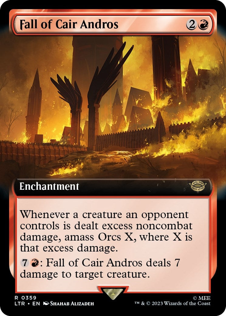 Image for Fall of Cair Andros (Extended Art) (359) (Universes Beyond: The Lord of the Rings: Tales of Middle-earth) - Magic: The Gathering